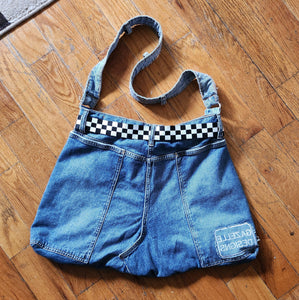 Denim Pants Tote Bag