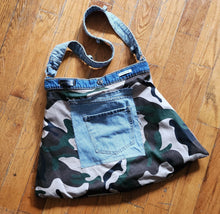 Load image into Gallery viewer, Denim Pants Tote Bag
