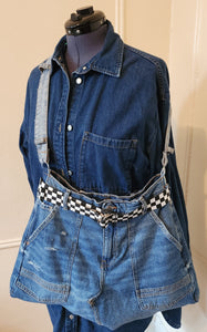 Denim Pants Tote Bag