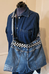 Denim Pants Tote Bag