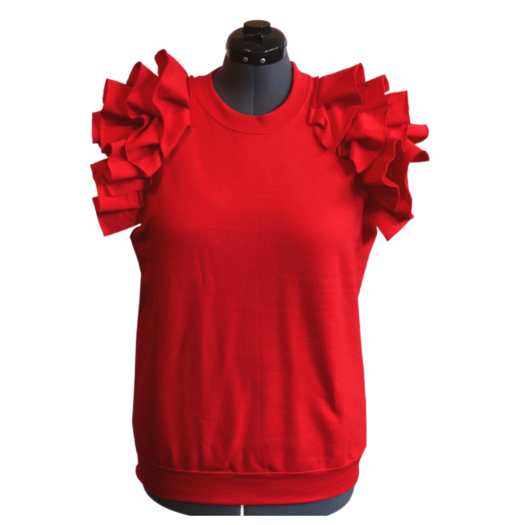 Sleeveless sweatshirt for discount ladies